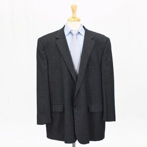 Pronto Uomo 54L Gray Striped 2-Button Sport Coat Blazer Jacket G190